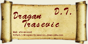 Dragan Trašević vizit kartica